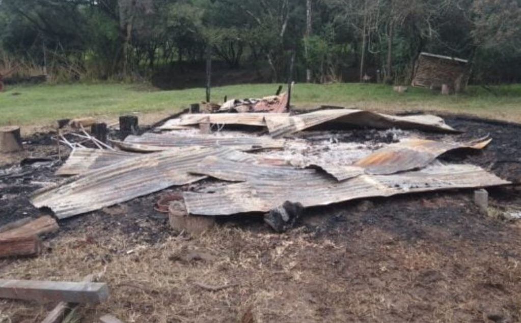 Puerto Esperanza: sexagenario falleció tras incendio en su vivienda.