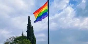 Bandera LGBT en Alta Gracia