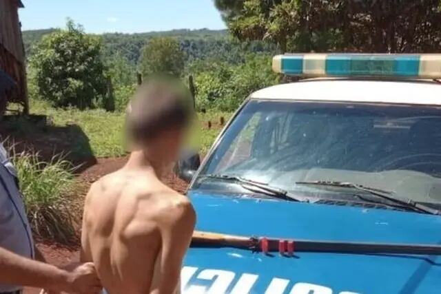 Colonia Aurora: un joven fue detenido tras amenazar a su padre con una escopeta