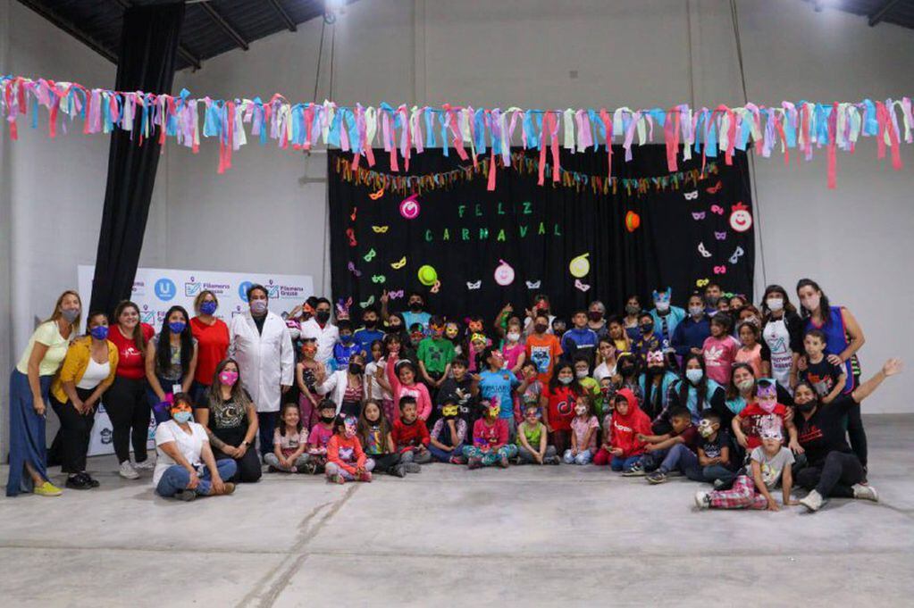 Se llevó a cabo en el marco del espacio Filomena Grasso Recupera, donde más de 40 niños y niñas participaron del taller.