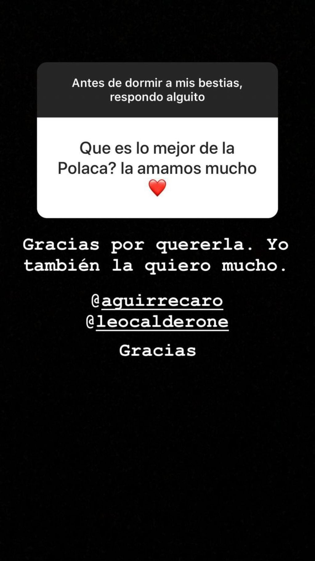 La China Suárez respondió las preguntas de sus seguidores en Instagram