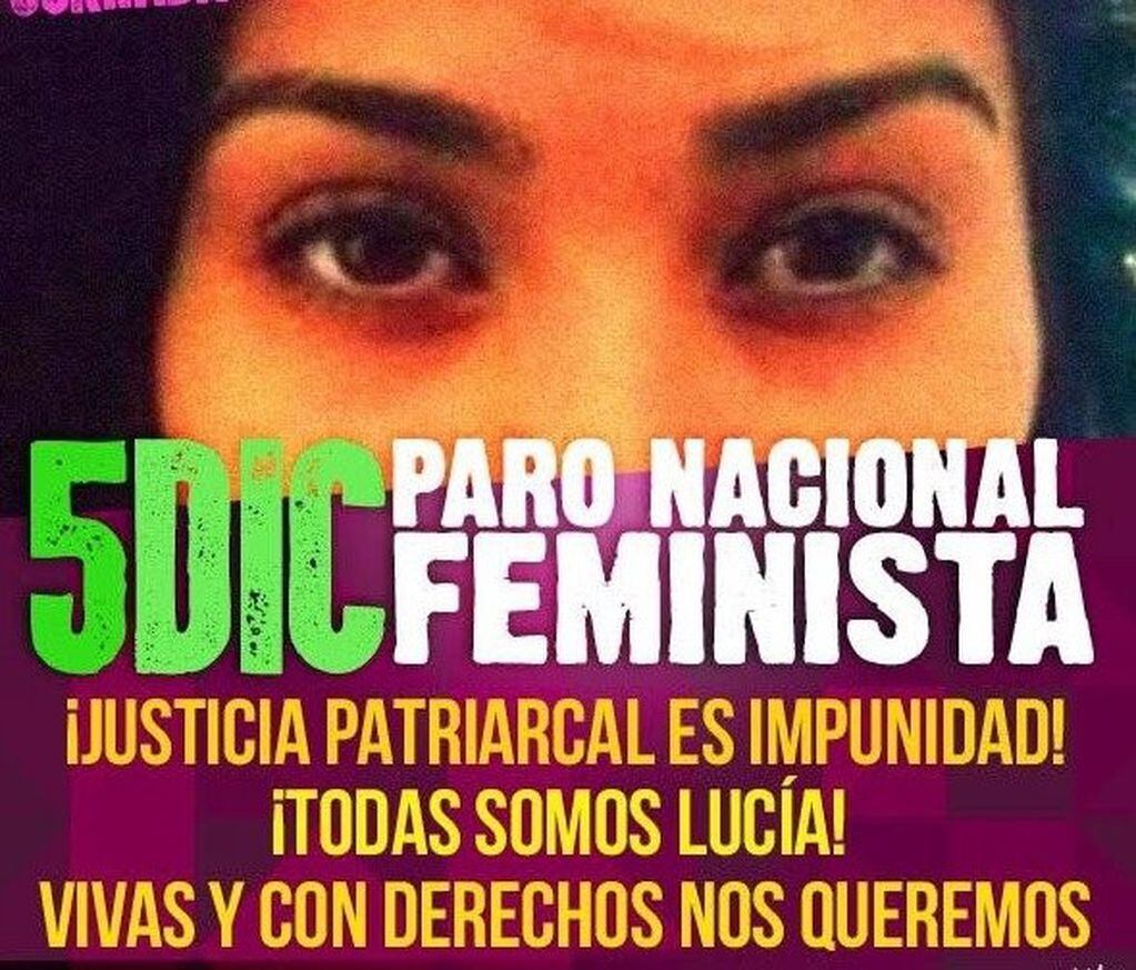 Paro feminista en San Luis.