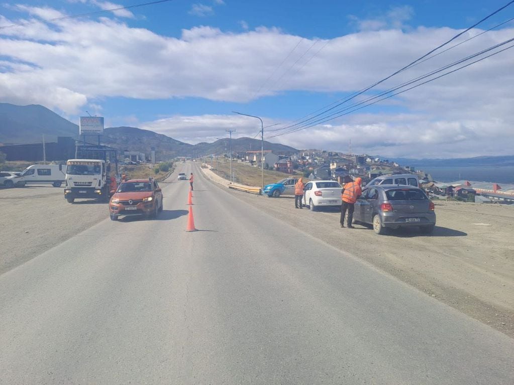 Ushuaia: continúan con los operativos de control sobre transporte público ilegal