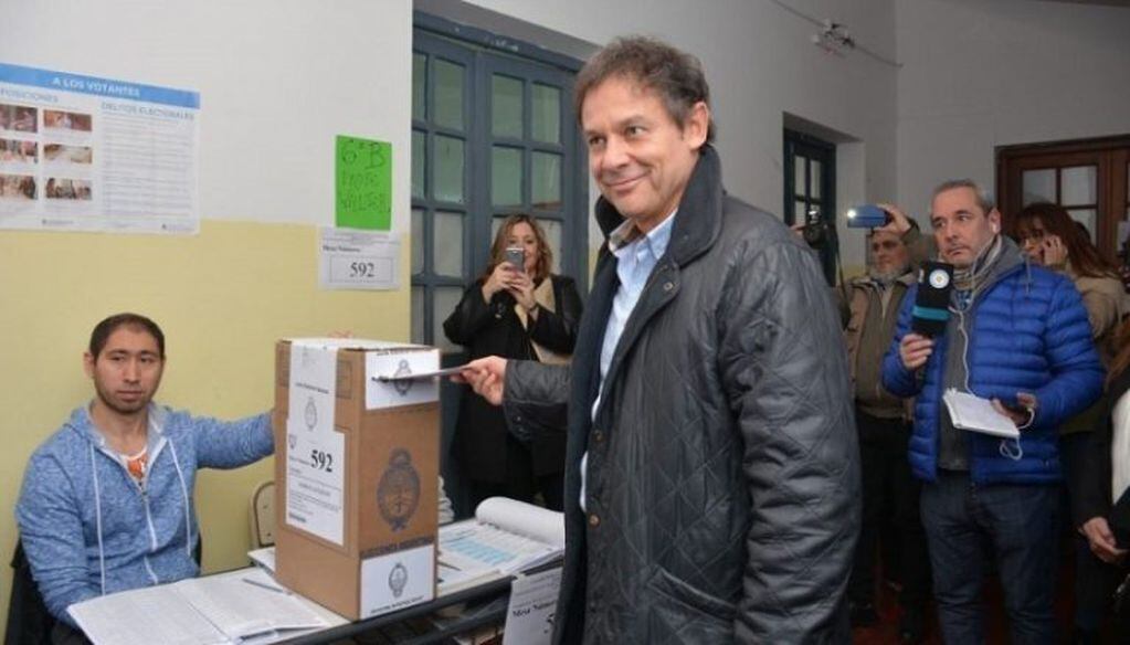 el candidato del Lema Nueva Santa Cruz, Eduardo Costa