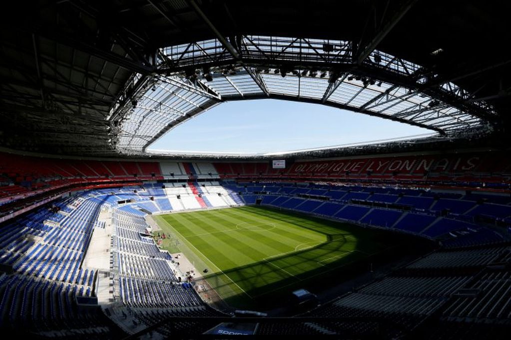 El estadio Groupama en Lyon, donde se jugará la final. Foto: Emmanuel Foudrot/REUTERS.