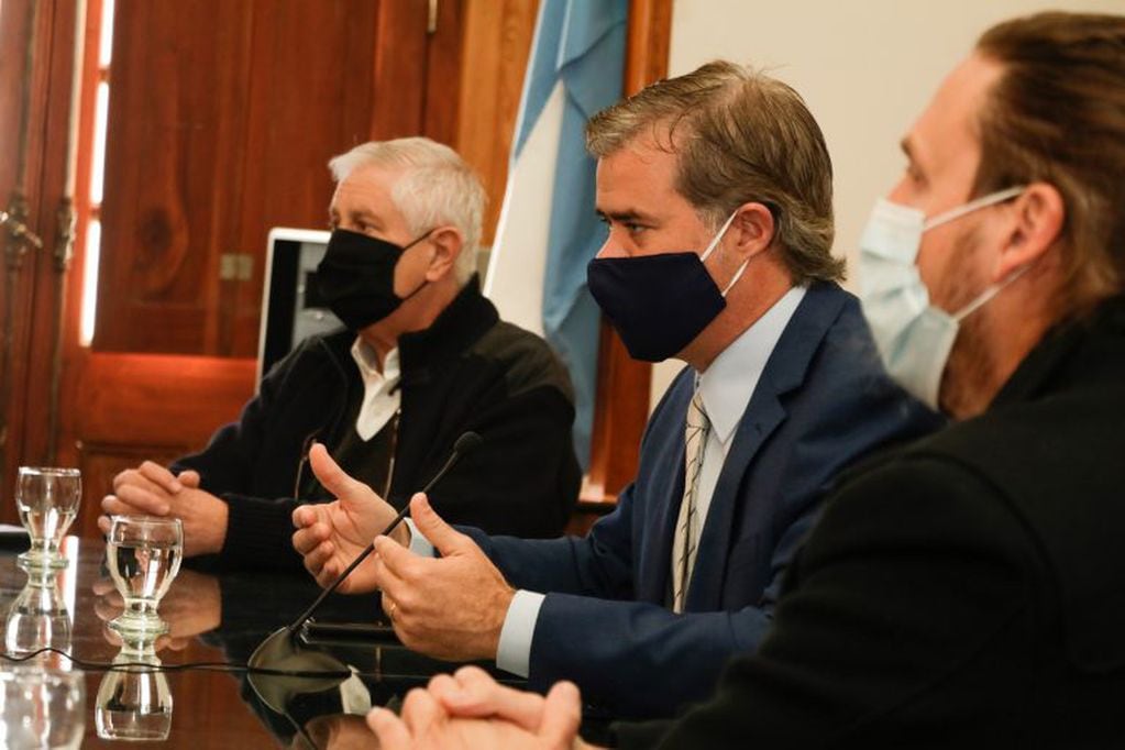 Piaggio en conferencia virtual anunció el regreso a fase 1 en Gualeguaychú
Crédito: Prensa MDG