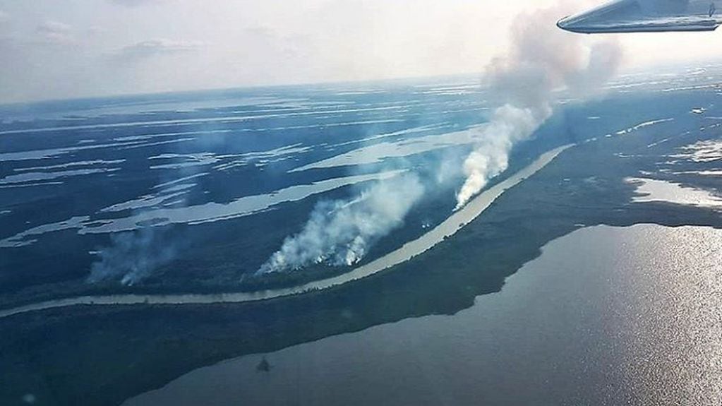 Rosario registró niveles de contaminación cinco veces mayor por los incendios en las islas