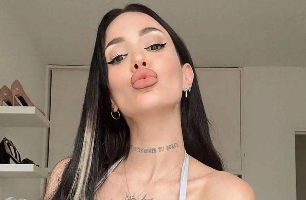 La Joaqui bailó en TikTok con un top underboob y se llevó miles de corazones rojos.