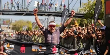 Con la presencia de 1200 triatletas, comenzó la temporada de carreras Ironman en la Argentina