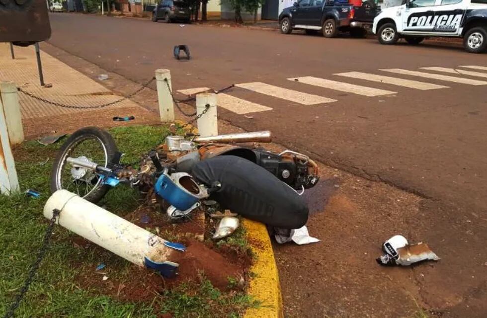 Continúan internados los jóvenes que protagonizaron el accidente en Apóstoles.