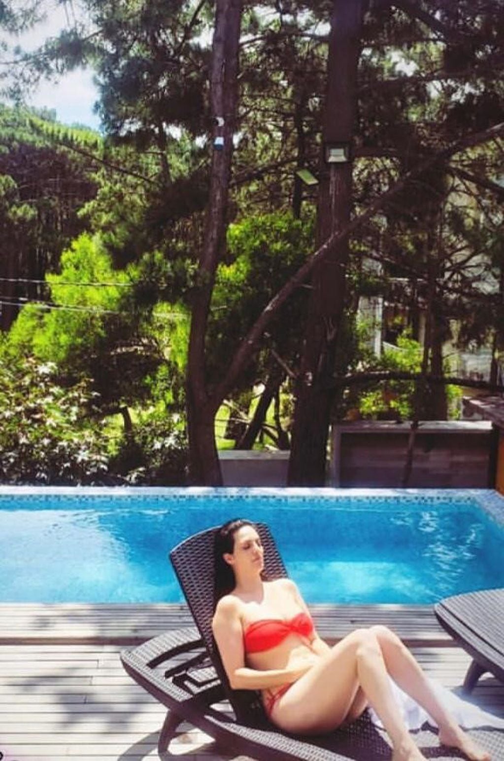 Julieta Díaz disfruta de unas vacaciones de lujo en Mar de las Pampas.