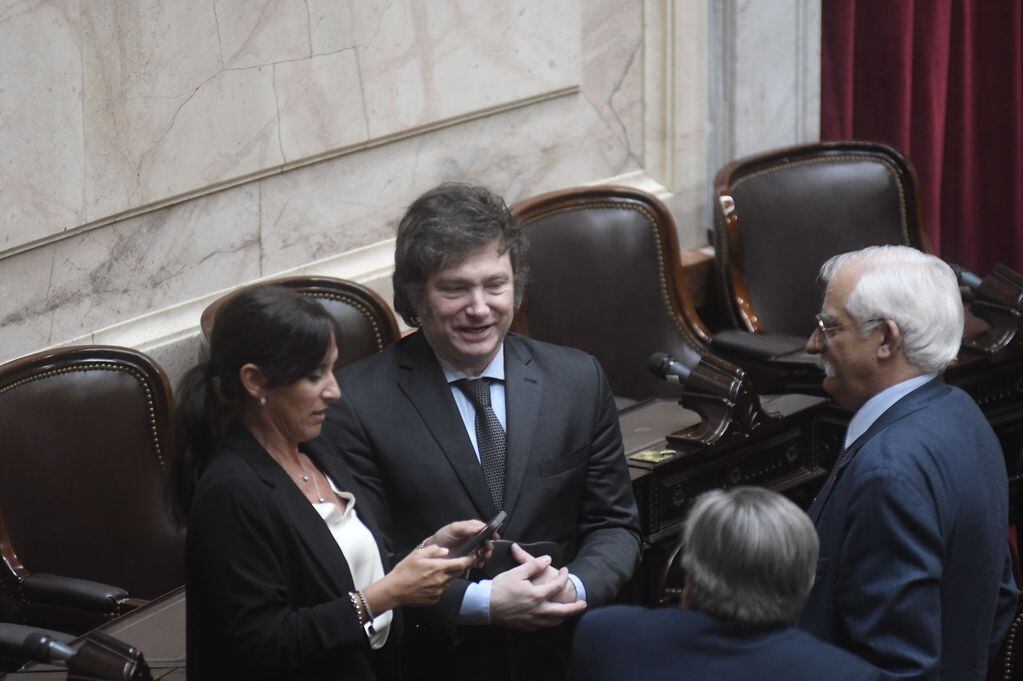 La Asamblea Legislativa proclamó como presidente y vice a Milei y Villarruel.