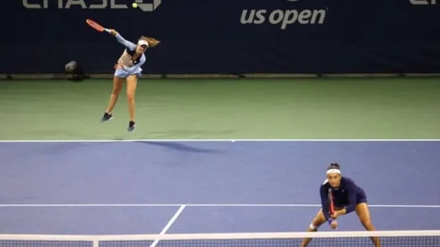 Nadia Podoroska busca los cuartos de final del US Open en dobles