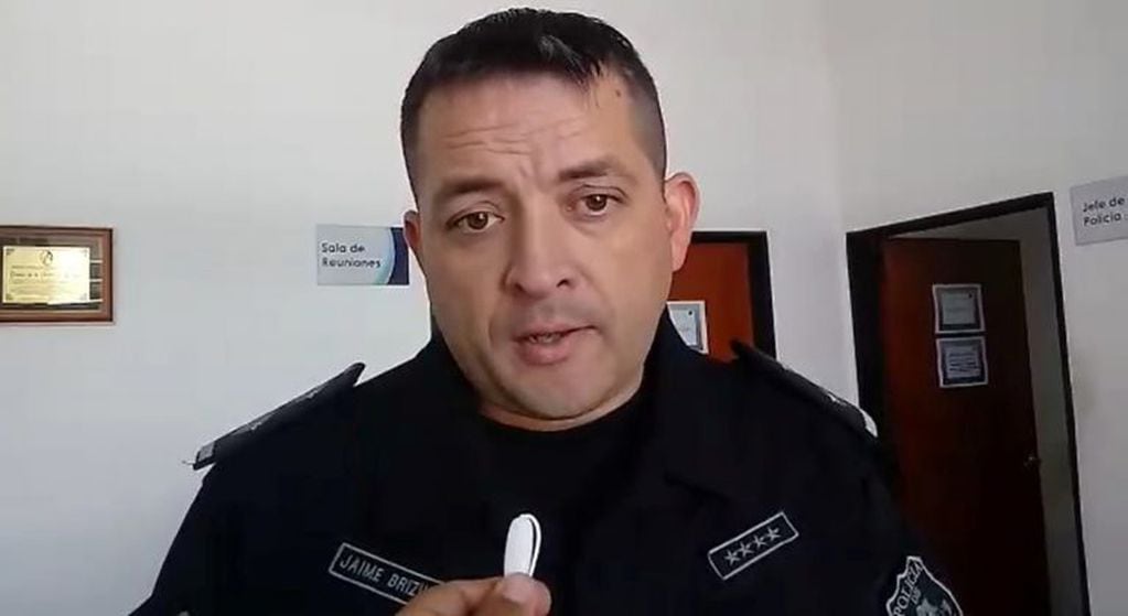 Crio. Jaime Brizuela, jefe de Ayudantía de la Policía de Jujuy.
