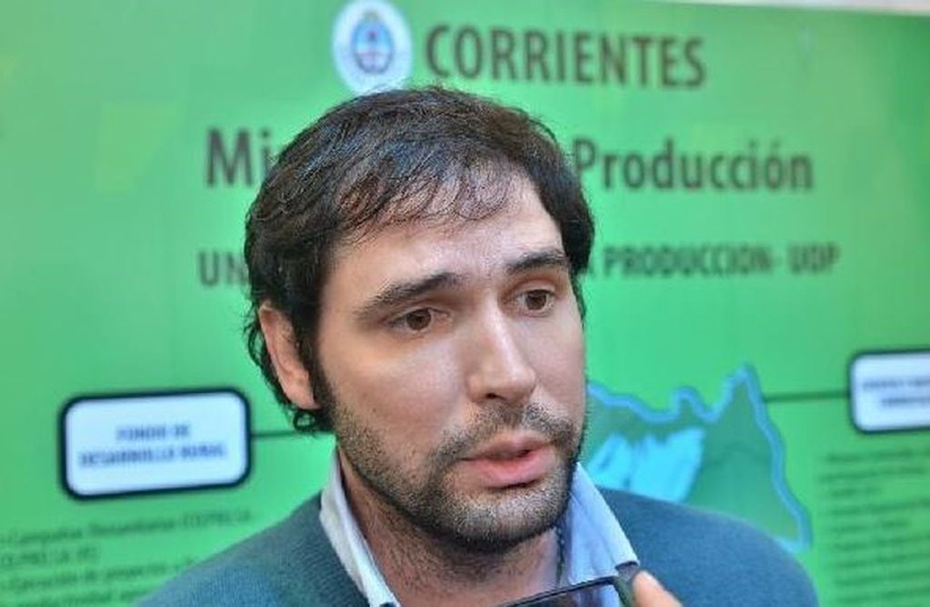 Subsecretario de Producción de Corrientes, Ing. Agr. Jorge Fedre