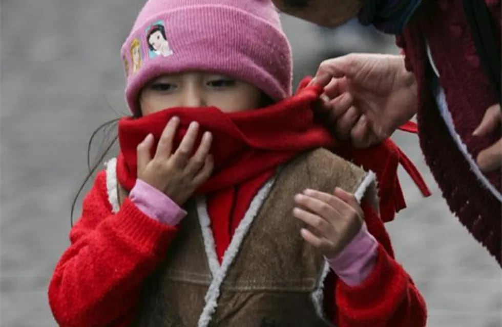 Jornada de frío para el Día del Niño.(Archivo)