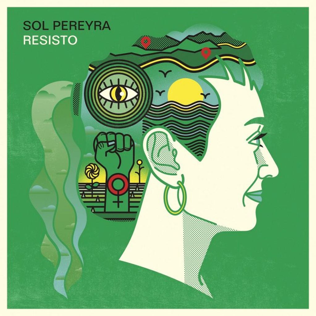 Tapa del disco Resisto de Sol Pereyra