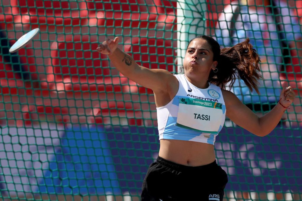 Atletismo con mendocina presente en el Parapanamericanos Santiago 2023