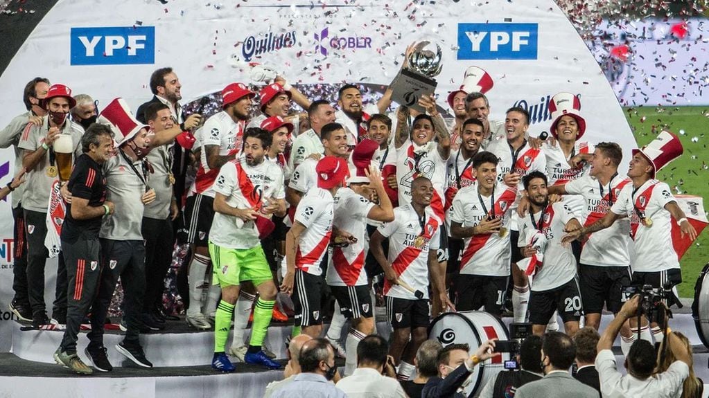River, el último campeón de la Copa Argentina. Foto: Télam.