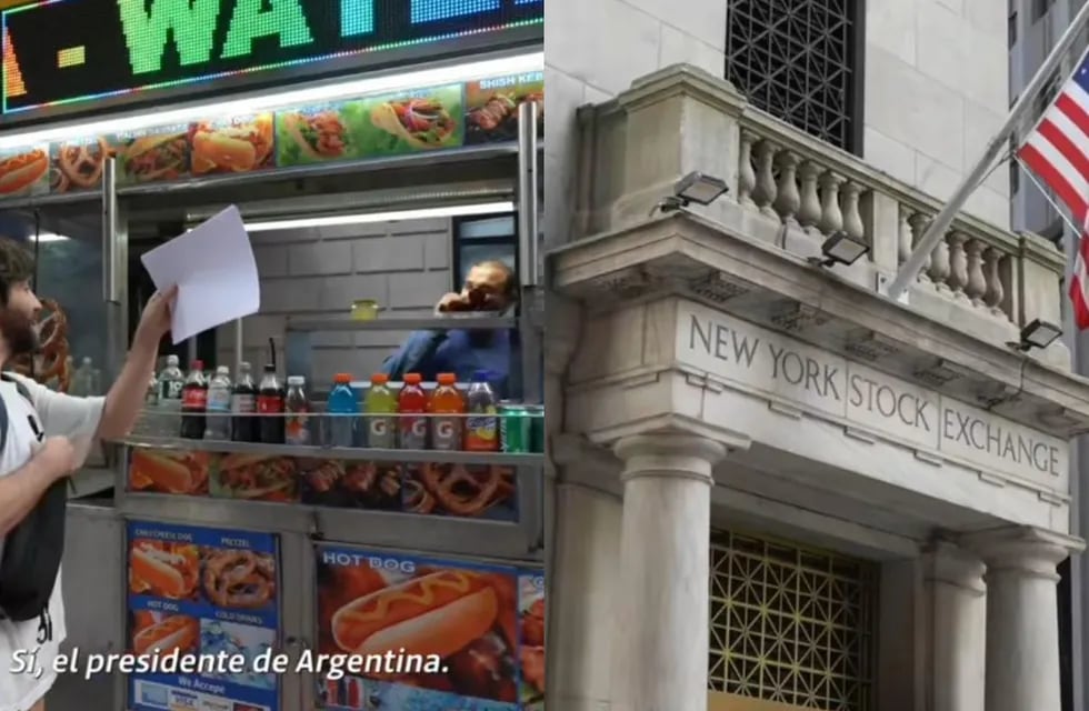 Algunos neoyorquinos reconocieron al presidente argentino