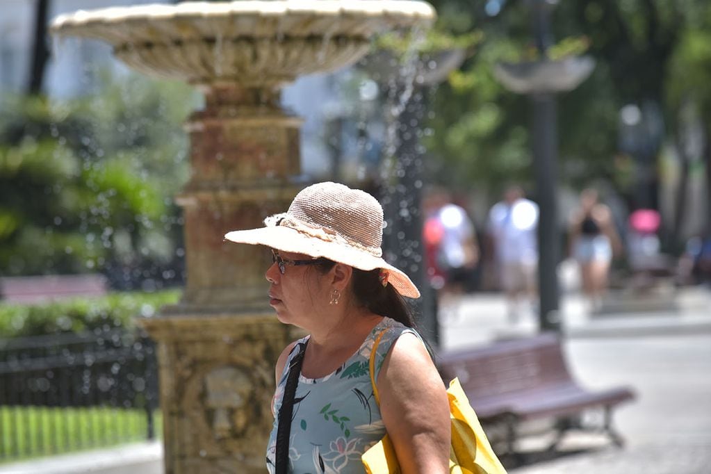 Día de intenso calor en Córdoba.