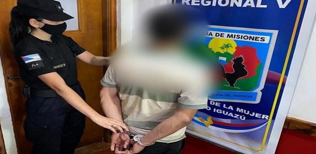 Detuvieron a un hombre acusado de violencia de género en Puerto Iguazú.