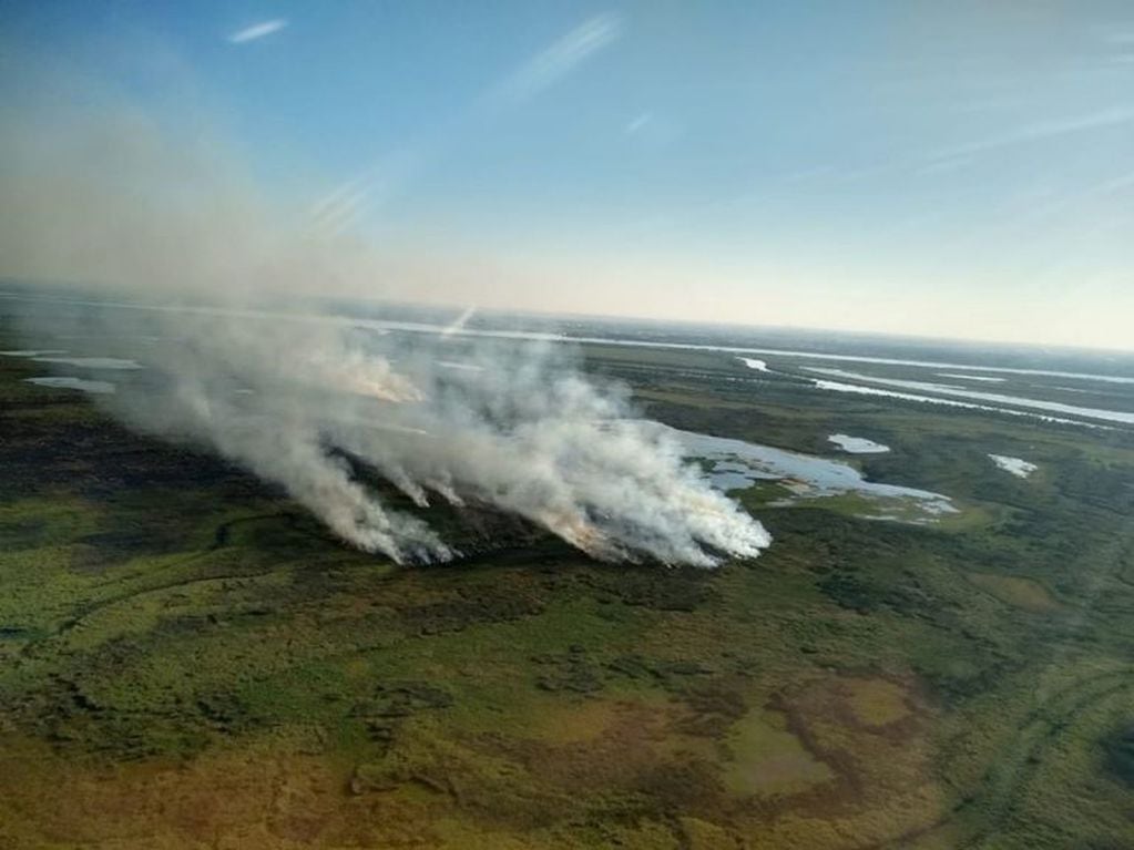 Rosario registró niveles de contaminación cinco veces mayor por los incendios en las islas