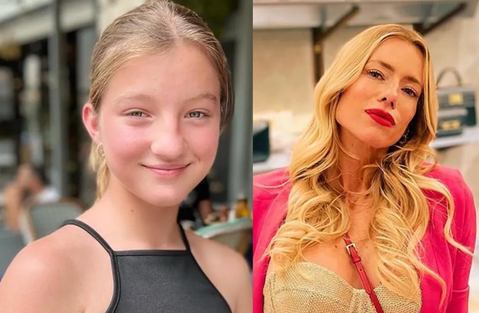 Allegra, la hija de Nicole Neumann, se hizo un piercing y la modelo reaccionó en Instagram.