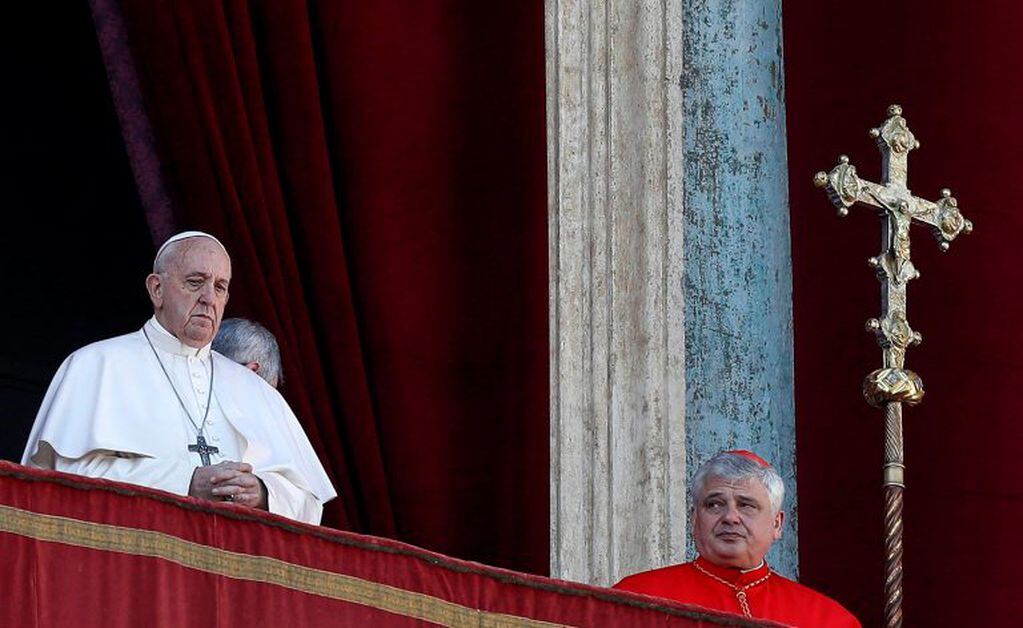 el papa destacó que los habitantes de la Tierra Santa "aguardan días de paz, de seguridad y de prosperidad".(Foto: EFE/EPA/Riccardo Antimiani)