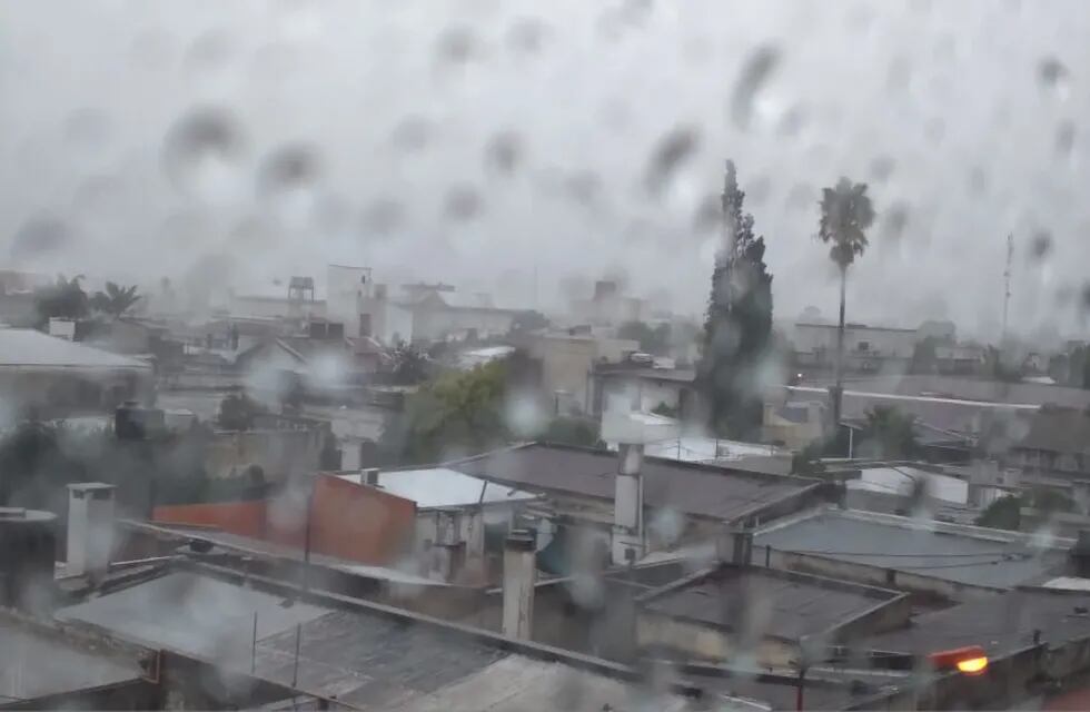 Lluvias y tormentas en Gualeguaychú. (ARCHIVO)
