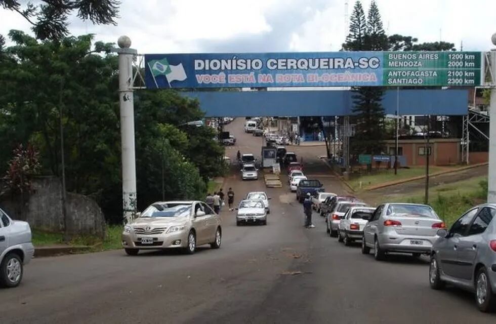 La ciudad brasilera comparte frontera con Misiones.