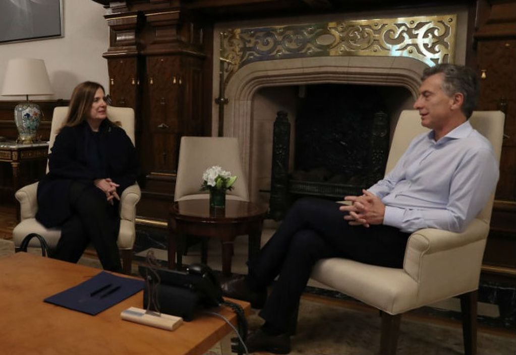 Carmen Polledo y Mauricio Macri (Foto: Archivo / Web)