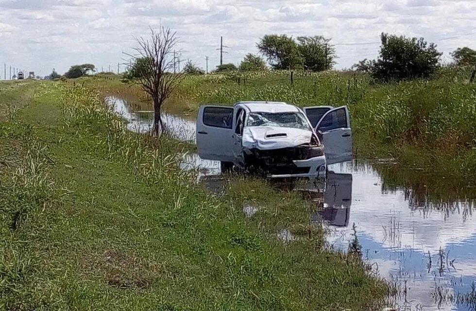 El accidente que se cobró la vida del comisario César Seimandi ocurrió sobre al ruta 158 en el sur de la provincia.