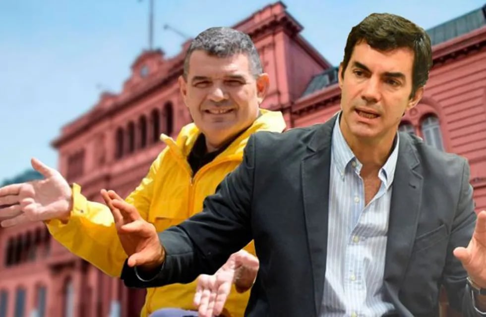 Urtubey y Olmedo, los candidatos salteños a presidente. (Montaje VíaSalta)