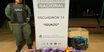 Puerto Iguazú: Gendarmería Nacional incautó estupefacientes