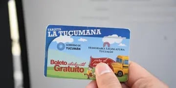 Boleto estudiantil gratuito en Tucumáan.