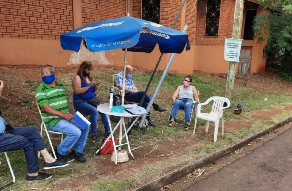 Los afiliados piden colaboración a los vecinos de Puerto Iguazú