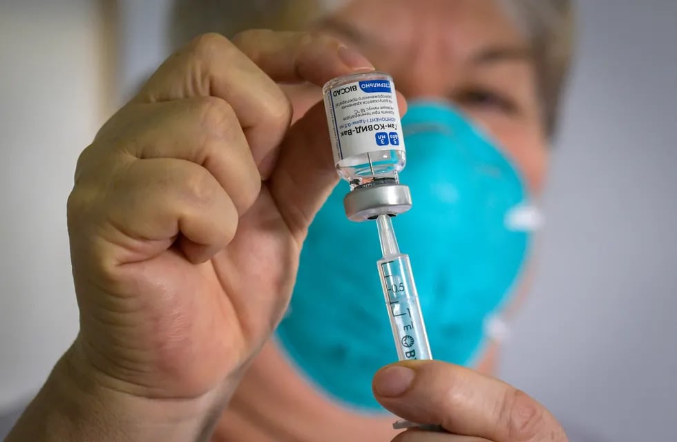 La vacuna rusa contra el coronvirus. (Foto: Orlando Pelichotti / Los Andes)