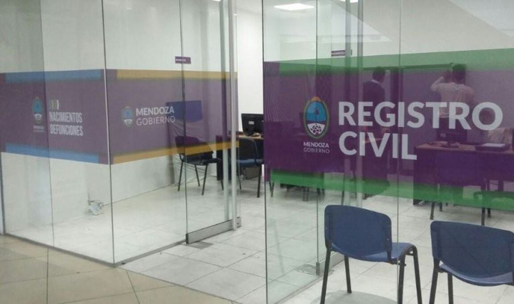 Registro Civil de Mendoza.