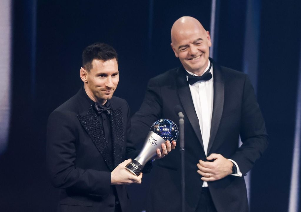 Lionel Messi fue consagrado como el mejor jugador del mundo del 2022 al ganar el premio The Best.