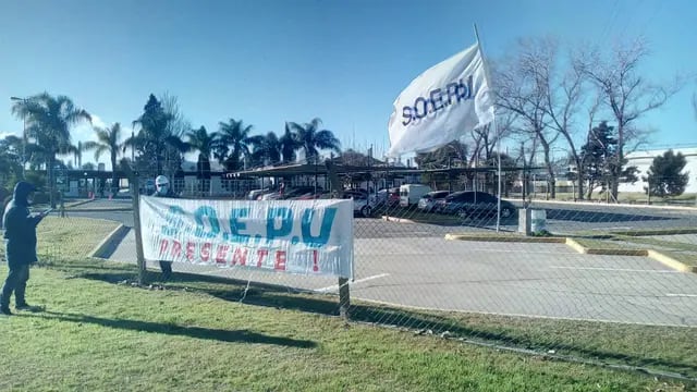 Paro en Dow y protesta en Puerto General San Martín