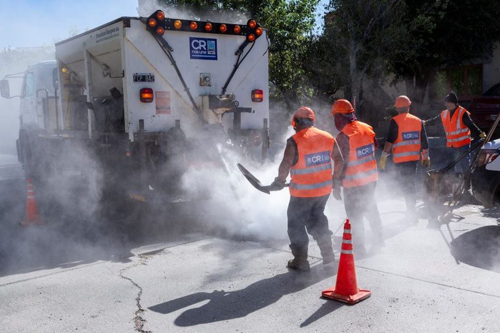 Es para acelerar los trabajos de bacheos.