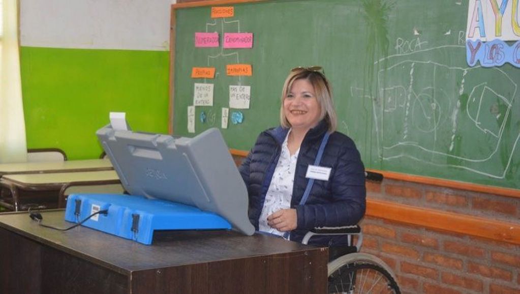 Sepúlveda obtuvo más del 50% y será la nueva intendenta en Rincón de los Sauces.