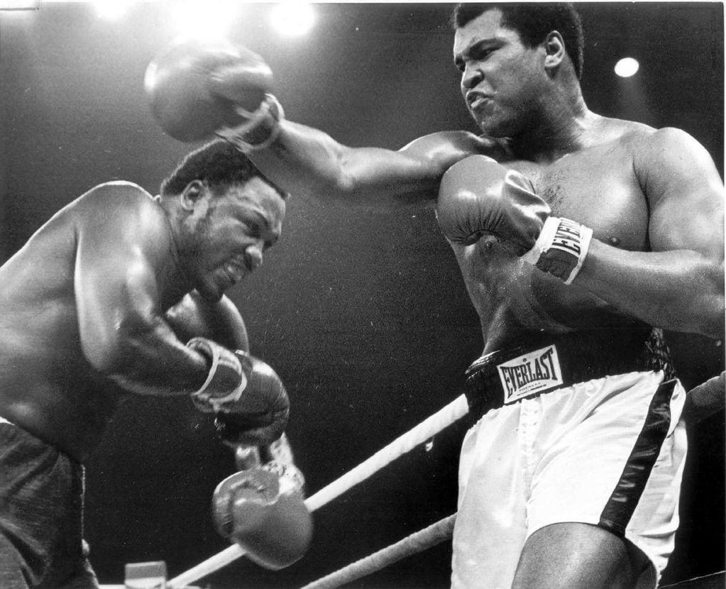 George Foreman perdió el título de los pesados con Muhammad Ali en 1974.