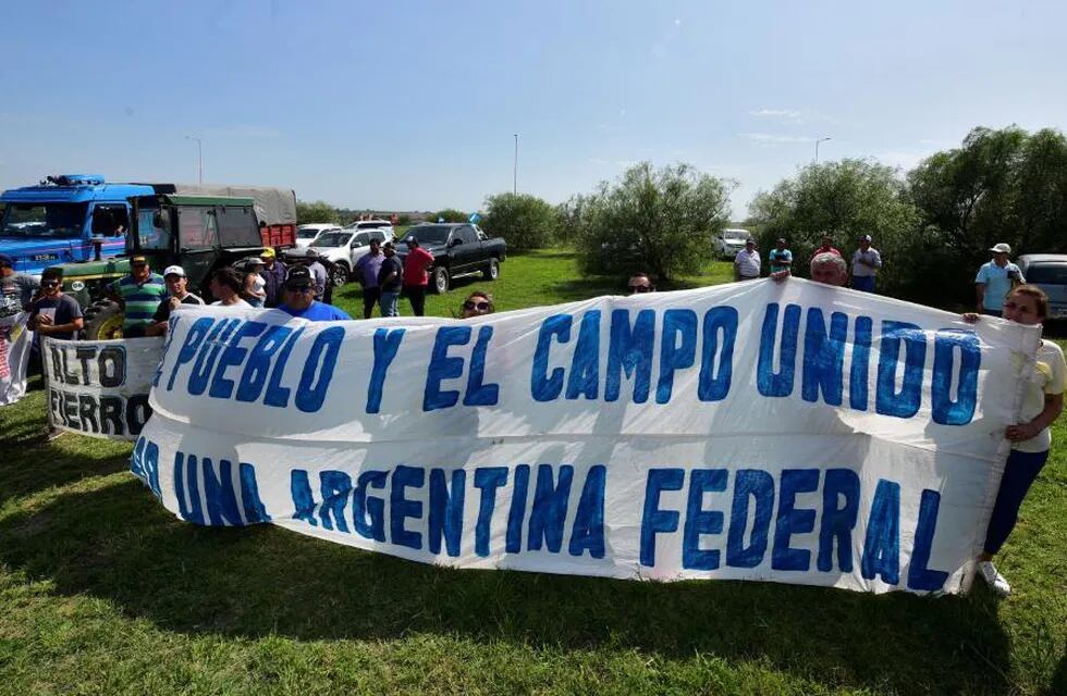 Protesta del campo contra el Gobierno nacional. (Pedro Castillo) Imagen Ilustrativa.