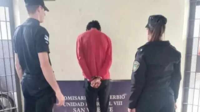 Fue detenido tras violencia de género contra su pareja en El Soberbio