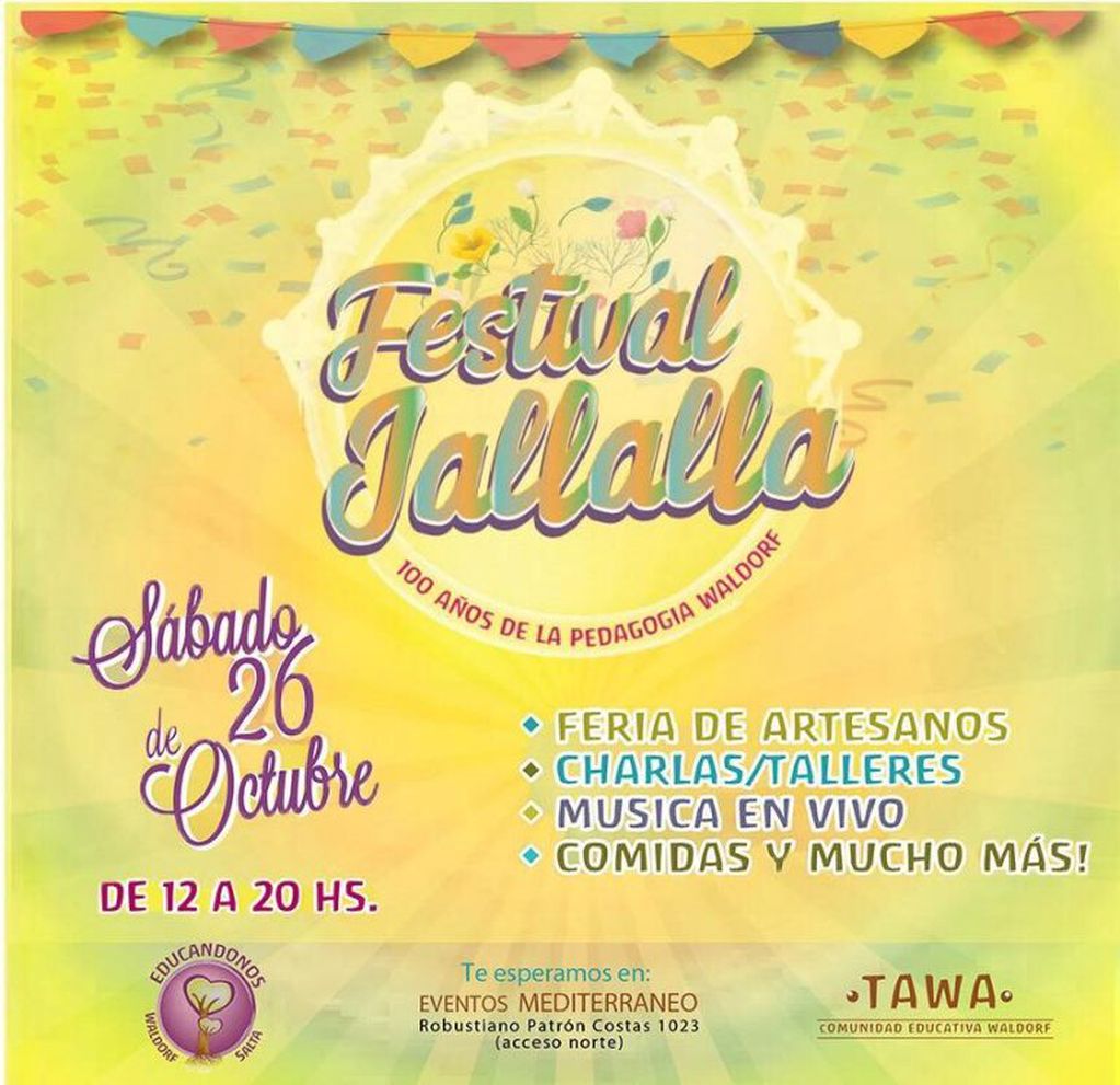 Festival Jallalla (Facebook WaldorfTawa)