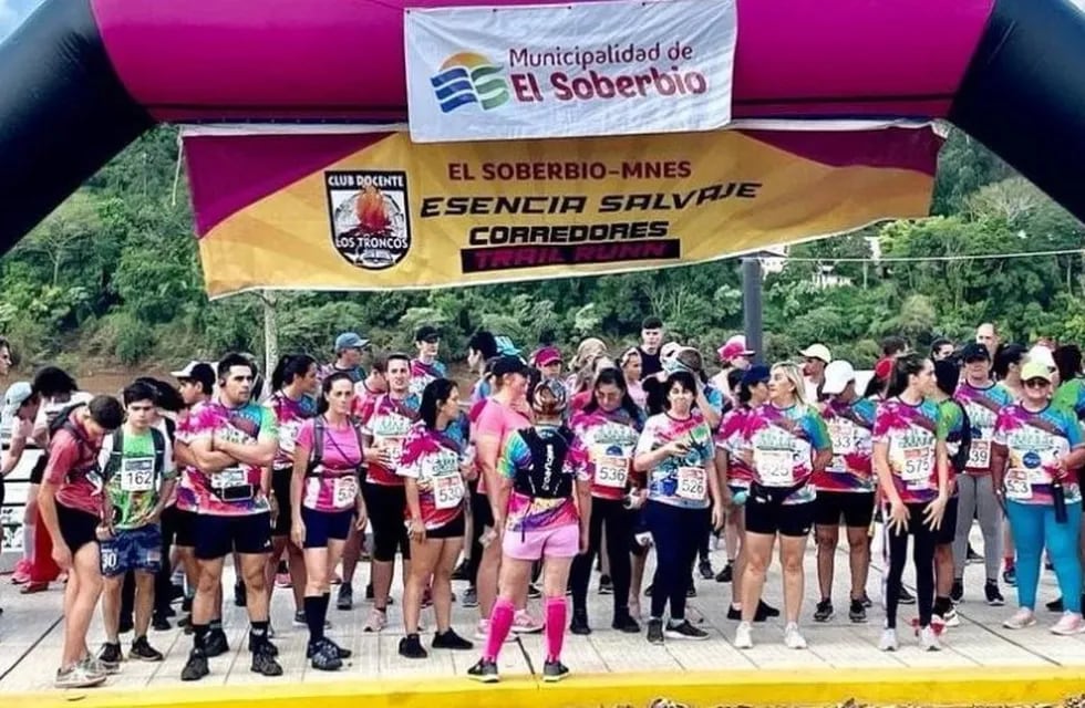 Exitosa “Maratón Rosa” en El Soberbio.