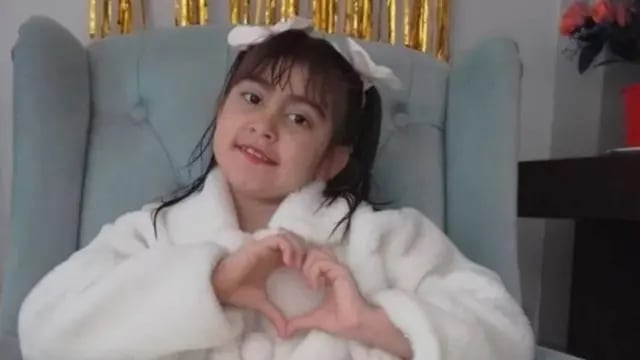 Kiara, la niña de Corrientes que fue sometida a un trasplante de corazón
