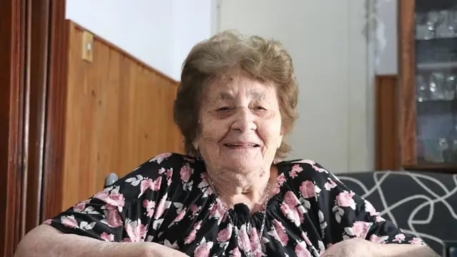 Lucía Diale y sus 100 años.